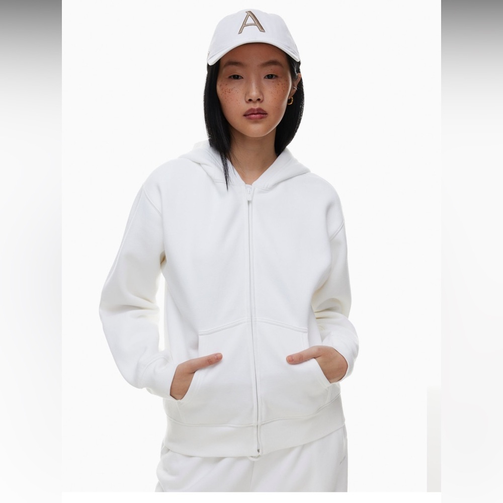 Sweatfleece Aritzia Cozy Fleece Perfect Zip Hoodie